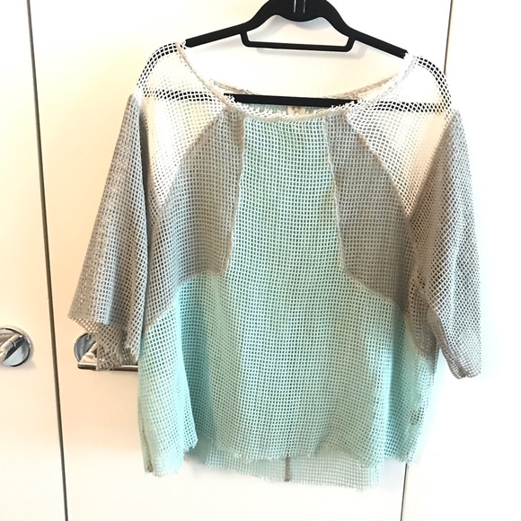 Free People Tops - Free People Waffle Knit Pullover Top